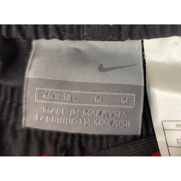 Nike Youth Black Track Pants Running White Stripes M 8-10 - Picture 5 of 6